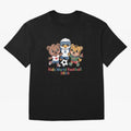 Kids World Football Friends 2026 ¨C Cute Cartoon Soccer Characters for Children Oversized T-Shirt Carry the Colors and Pride of FIFA World Cup 2026 Group Stage Spirit, Inspired by Portugal, Messi, CR7 and Mbappe, Classic Soccer Heritage,