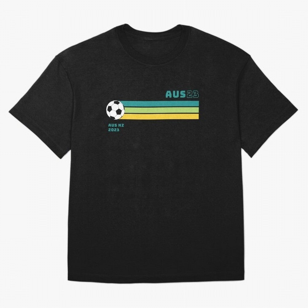 Australian Womens World Cup 2023 Oversized T-Shirt Celebrate Fan Culture around Global Football Passion for FIFA World Cup 2026 USA Canada Mexico, Made for Neymar, Haaland and Cristiano Ronaldo, France and Portugal, Match Day Excitement, Supporter