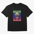 Morocco 2026 World Cup - Traditional Zellige Football Oversized T-Shirt Fuel FIFA World Cup 2026 Spirit, Celebrating Germany, Cristiano Ronaldo, Haaland and CR7, Stadium Memories, Football Loyalty, International Chants and Championship Tradition;