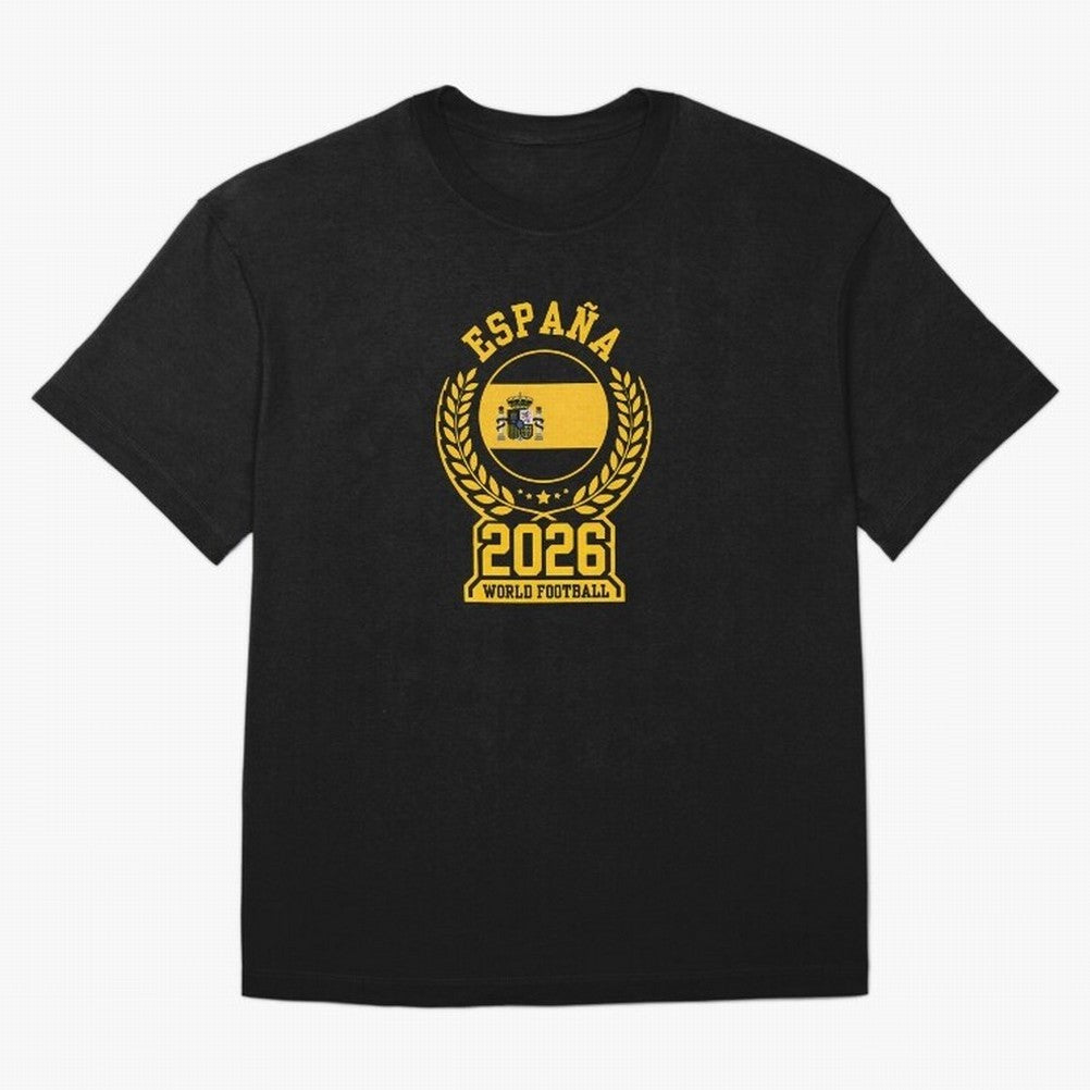 Spain World Football 2026 T-Shirt_87604013 Oversized T-Shirt Support Your Favorite Stars during FIFA World Cup 2026 Group Stage Spirit, with Argentina, CR7, Football History, Final Match Energy, Crowd Noise and Once in a Lifetime Moments; Made for