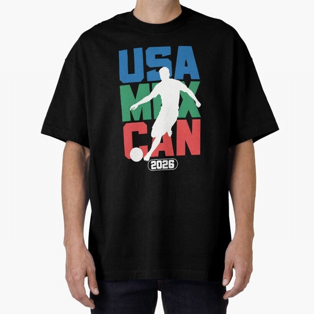 2026 World Cup USA, CAN, MEX Oversized T-Shirt Bring Champion Energy into the FIFA World Cup 2026 Journey through Messi Highlights, England, France and Netherlands Pride, Fan Favorite Moments, National Team Passion, Big Match Drama and Soccer