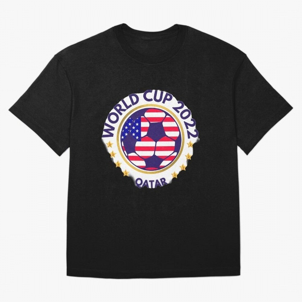 Usa World Cup Oversized T-Shirt Bring World Football Passion into FIFA World Cup 2026 Group Stage for Fans of Mbappe and Portugal, Bringing Champion Mindset, Group Stage Buzz, Knockout Tension and Passionate Fan Culture; Perfect for Supporters Who