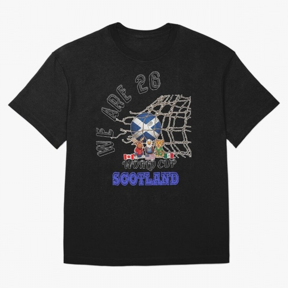 World cup 26 - Scotland Oversized T-Shirt Treasure Match Day Hype around FIFA World Cup 2026, Neymar, England, Football Passion, Legendary Performances, Festival Vibes and Supporter Community; Perfect for Supporters Who Want Bold Football Energy,