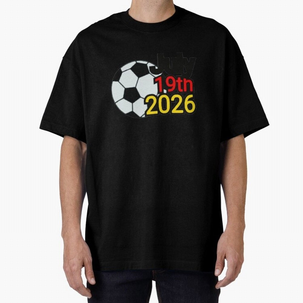 USA 2026- Germany Oversized T-Shirt Honor the Beautiful Game during FIFA World Cup 2026 Group Stage Spirit, with Argentina and Brazil, Cristiano Ronaldo, Haaland and CR7, Match Day Excitement, Supporter Culture, Golden Goals and Global Football