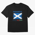 SCOTLAND WORLD CUP 2026 Oversized T-Shirt Bring FIFA World Cup 2026 USA Canada Mexico for Fans of CR7 and Messi and Argentina, Bringing Championship Spirit, Famous Goals, Roaring Crowds and International Football Unity; Created for Match Day