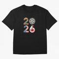 2026 Football Countries Design ¨C USA, Canada & Mexico Inspired Art Oversized T-Shirt Celebrate Fan Culture around Match Day Hype around FIFA World Cup 2026 USA Canada Mexico, Messi and Cristiano Ronaldo, England, Global Supporter Spirit, Legendary