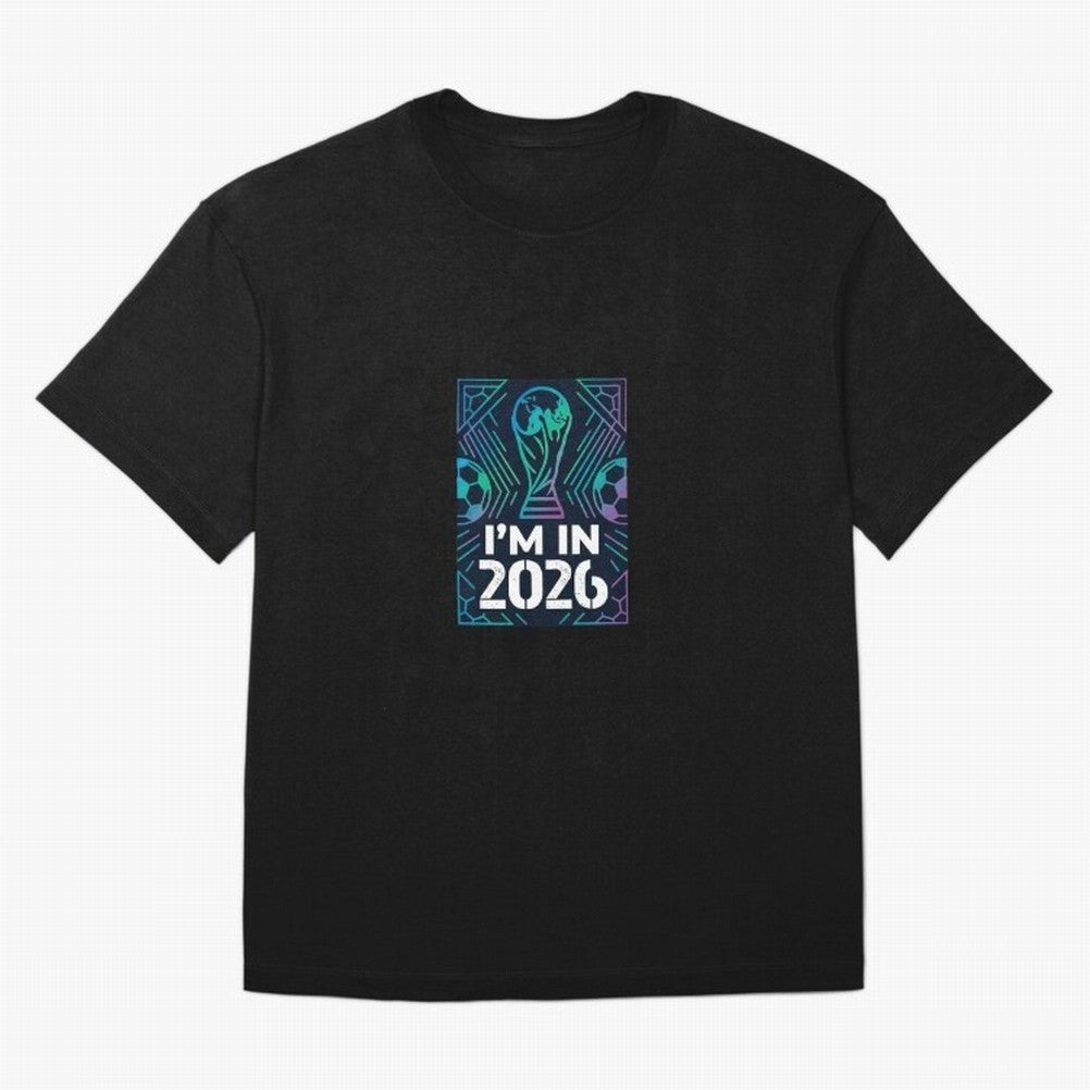 World Cup 2026 Oversized T-Shirt Turn Football Passion into FIFA World Cup 2026 Celebrating Messi and Cristiano Ronaldo, Spain Energy, Global Supporter Spirit, Legendary Goals, National Colors and Tournament Celebration; Great for Supporters Who