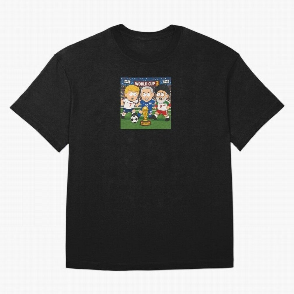 WORLD CUP 3 Oversized T-Shirt Relive Legendary Nights from FIFA World Cup 2026 Spirit, Driven by Germany, Mbappe, Championship Spirit, Famous Goals, Roaring Crowds and International Football Unity; Great for Supporters Who Love Legendary Players,