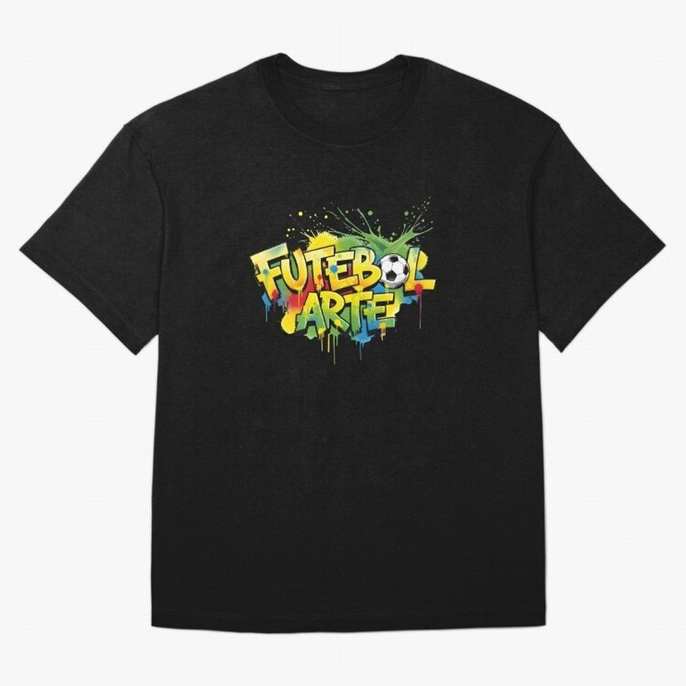 Brazil - World Cup 2026 Oversized T-Shirt Live the Energy of FIFA World Cup 2026 Group Stage Celebrating Cristiano Ronaldo, Spain and Netherlands Energy, Global Supporter Spirit, Legendary Goals, National Colors and Tournament Celebration; Created