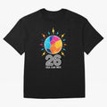 2026 Colorful Soccer Ball USA Canada Mexico 26 Oversized T-Shirt Relive Global Football Passion for FIFA World Cup 2026 USA Canada Mexico, Centered on Neymar, Haaland and Cristiano Ronaldo, Argentina, France and Brazil, Retro Football Energy,