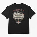 Spain World Cup Vintage Streetwear Oversized T-Shirt Celebrate Rivalries and Pride in FIFA World Cup 2026 Group Stage for Fans of Neymar and Portugal, Bringing Classic Soccer Heritage, Championship Pressure, Fan Loyalty and International Pride;
