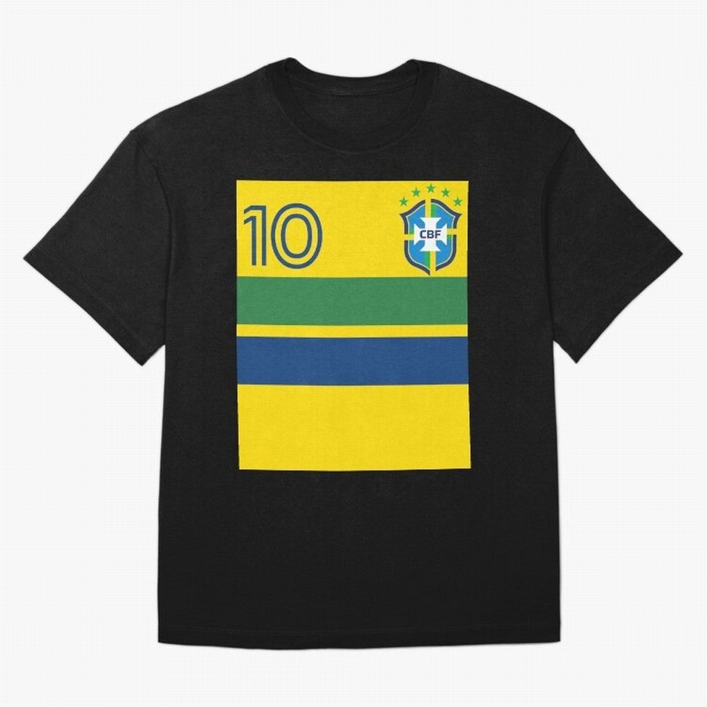 Brazil | 2026 World Cup Fan Apparel Oversized T-Shirt Bring Global Tournament Vibes to Match Day Hype around FIFA World Cup 2026 Group Stage, Cristiano Ronaldo, Haaland and CR7, Argentina, France and Brazil, Football Passion, Legendary
