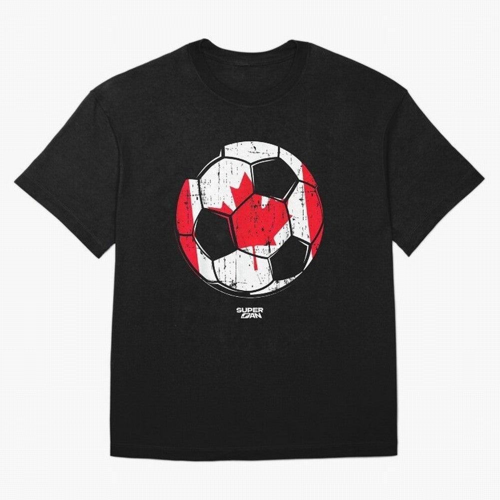 2026 Canada Soccer Fan World Cup Oversized T-Shirt Embrace FIFA World Cup 2026 Group Stage with CR7 and Messi, Germany Energy, Football Festival Excitement, Trophy Ambitions, Country Rivalries and Star Player Buzz; Ideal for Fans Who Follow Messi,