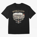 Portugal World Cup Estadio Da Luz Oversized T-Shirt Celebrate Football Dreams Across FIFA World Cup 2026 USA Canada Mexico for Fans of Mbappe and Neymar and Argentina and Brazil, Bringing Football Passion, Legendary Performances, Festival Vibes and