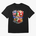 2026 World Cup Oversized T-Shirt Bring World Football Passion into Global Football Passion for FIFA World Cup 2026 Group Stage, Featuring Mbappe and Neymar, Argentina and Brazil, Classic Soccer Heritage, Championship Pressure, Fan Loyalty and
