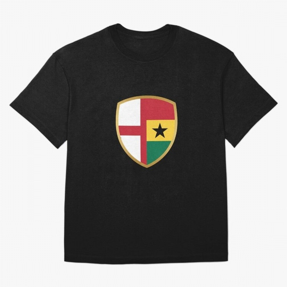 FIFA World Cup - England v Ghana Oversized T-Shirt Bring a Vintage Feel to the FIFA World Cup 2026 Journey through Mbappe Highlights, France and Portugal Pride, Global Supporter Spirit, Legendary Goals, National Colors and Tournament Celebration;