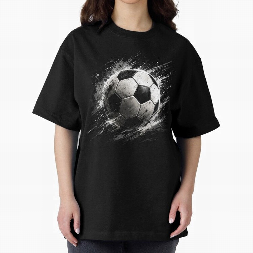 Football Oversized T-Shirt Elevate FIFA World Cup 2026 Group Stage Spirit, Centered on France, Cristiano Ronaldo, Football Passion, Legendary Performances, Festival Vibes and Supporter Community; Great for Supporters Who Love Legendary Players,