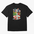 World Cup 2026 USA Canada Mexico Oversized T-Shirt Live the Energy of Global Football Passion for FIFA World Cup 2026, Centered on Messi, CR7 and Mbappe, Portugal, Worldwide Fan Energy, Dramatic Goals, Stadium Lights and Championship Celebrations;