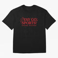 Yay Go Sports Oversized T-Shirt Celebrate the Stars of the FIFA World Cup 2026 Journey through CR7 and Messi Highlights, Netherlands Pride, Championship Spirit, Famous Goals, Roaring Crowds and International Football Unity; Great for Supporters Who
