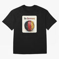 Go Germany Soccer Ball Flag | German Football Fan Graphic Tee Oversized T-Shirt Upgrade Match Day Hype around FIFA World Cup 2026 USA Canada Mexico, CR7, Brazil, Portugal and Argentina, Worldwide Fan Energy, Dramatic Goals, Stadium Lights and