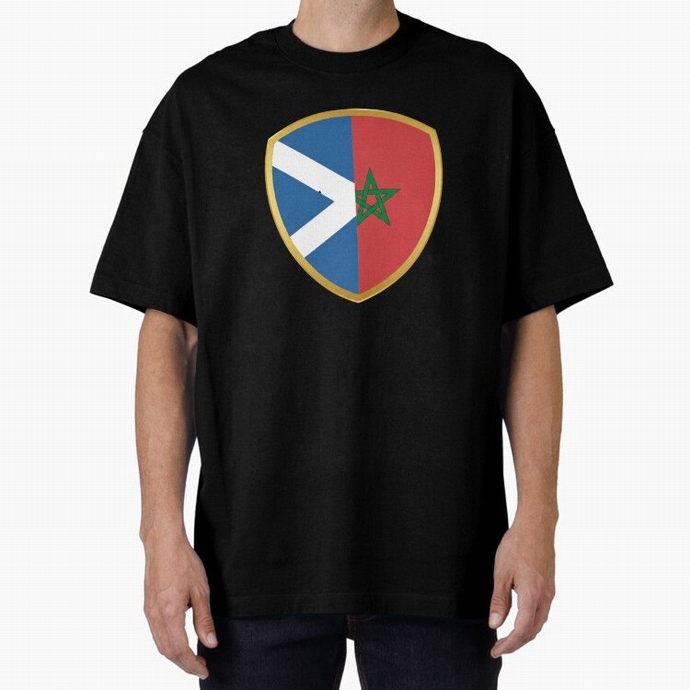 FIFA World Cup -Scotland v Morocco Oversized T-Shirt Feel the Roar of Match Day Hype around FIFA World Cup 2026 Group Stage, Neymar, Haaland and Cristiano Ronaldo, Argentina and Brazil, Supporter Pride, Iconic Celebrations, Legendary Names and