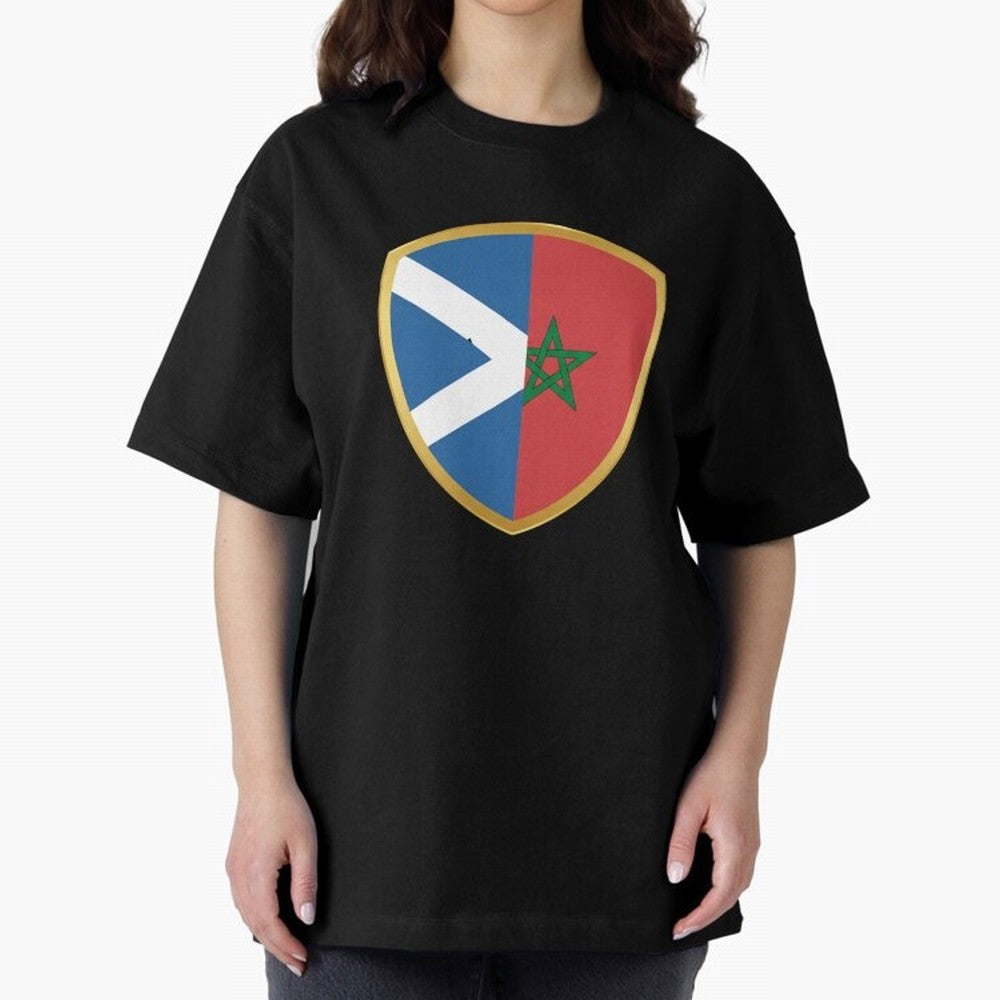 FIFA World Cup -Scotland v Morocco Oversized T-Shirt Feel the Roar of Match Day Hype around FIFA World Cup 2026 Group Stage, Neymar, Haaland and Cristiano Ronaldo, Argentina and Brazil, Supporter Pride, Iconic Celebrations, Legendary Names and