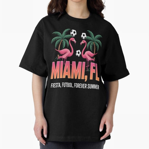 2026 soccer city - Miami FL - canada soccer - mexico soccer - north america soccer - 2026 soccer - world football 2026 - funny soccer shirt - patriotic soccer - sarcastic soccer Oversized T-Shirt Keep the Legacy of FIFA World Cup 2026 Spirit,