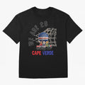 World cup 26 - Cape Verde Oversized T-Shirt Back the Journey through Global Football Passion for FIFA World Cup 2026, Inspired by Messi, Neymar and Mbappe, Portugal, Sports Nostalgia, International Competition, Famous Players and Unforgettable