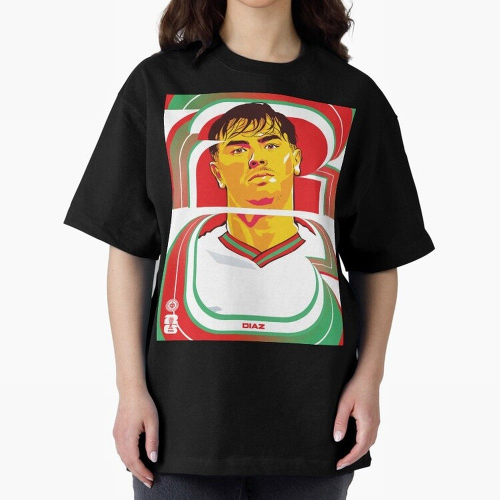World Cup 2026 Soccer Celebration: United Football Fan Art Oversized T-Shirt Bring a Champion Mindset to FIFA World Cup 2026 Group Stage for Fans of CR7 and Messi and Argentina, France and Brazil, Bringing Stadium Chants, National Pride, Trophy
