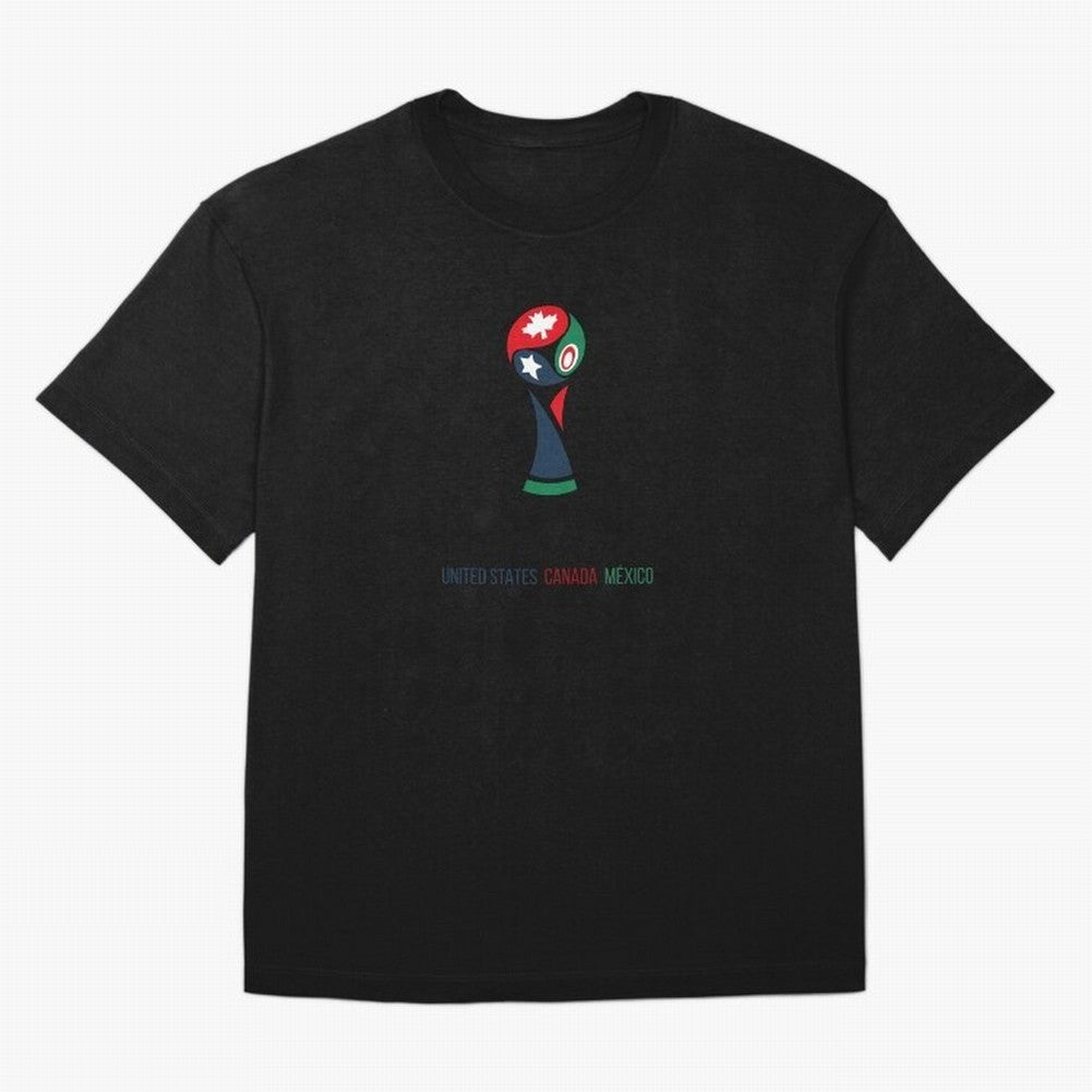 2026 World Cup Oversized T-Shirt Show Match Day Excitement for FIFA World Cup 2026 Group Stage for Fans of Messi, CR7 and Mbappe and Brazil, Bringing Football Festival Excitement, Trophy Ambitions, Country Rivalries and Star Player Buzz; Built for