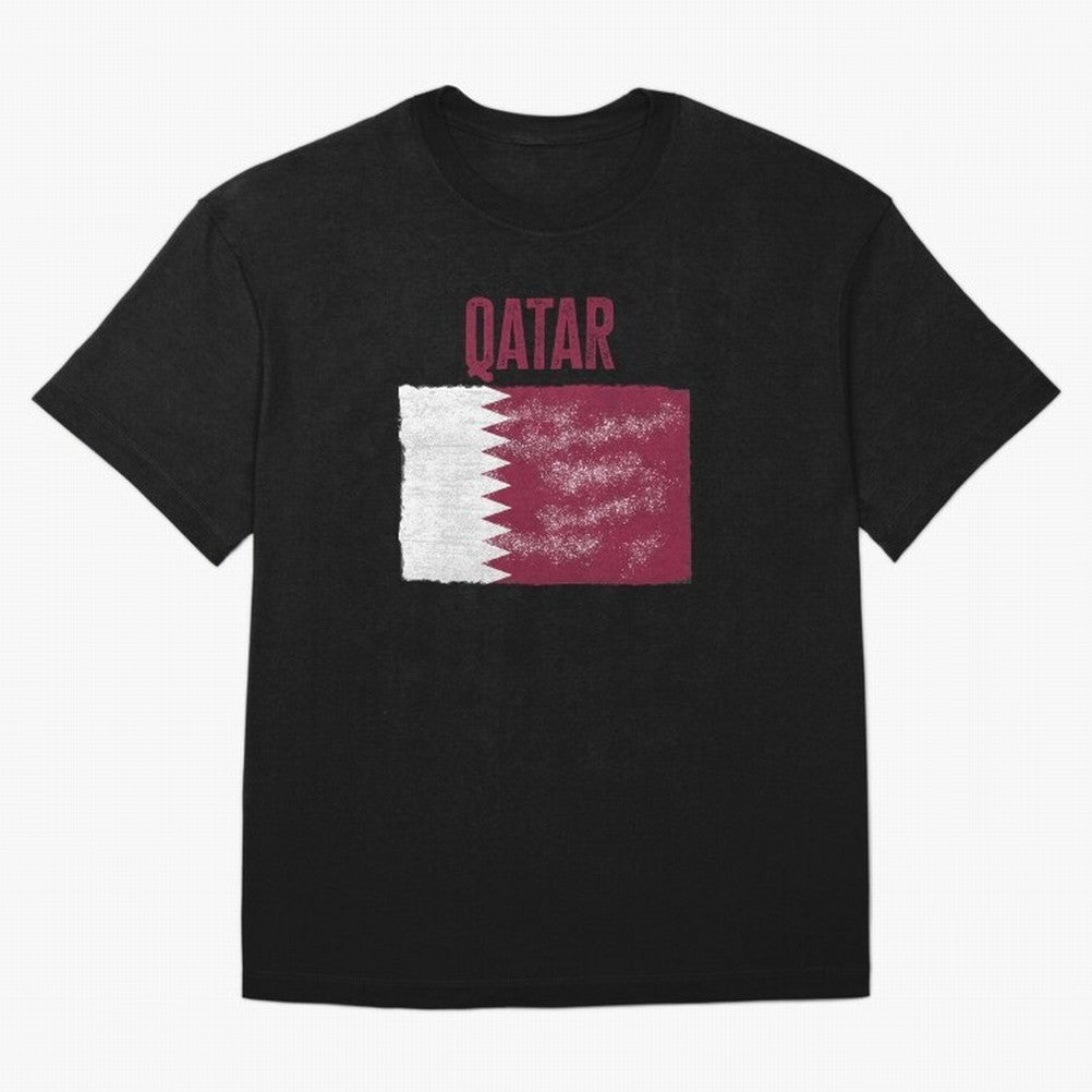 Qatar Oversized T-Shirt Make Your Look Match Global Football Passion for FIFA World Cup 2026 USA Canada Mexico, Made for Messi and Cristiano Ronaldo, England, Champion Mindset, Group Stage Buzz, Knockout Tension and Passionate Fan Culture; Perfect