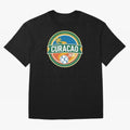 Curacao WC 2026 Oversized T-Shirt Bring a Vintage Feel to FIFA World Cup 2026 USA Canada Mexico Made for Messi, England Energy, Football History, Final Match Energy, Crowd Noise and Once in a Lifetime Moments; Ideal for Fans Who Follow Messi,
