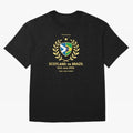 FIFA World Cup - Scotland v Brazil Oversized T-Shirt Back the Journey through FIFA World Cup 2026 Group Stage for Fans of Neymar, Haaland and Cristiano Ronaldo and Argentina and Brazil, Bringing Football Festival Excitement, Trophy Ambitions,