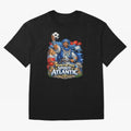 Moroccan World Cup 2026 Spirit of Atlantic Oversized T-Shirt Enjoy the Biggest Football Party of FIFA World Cup 2026 Group Stage for Fans of Messi, Neymar and Mbappe and Spain and Netherlands, Bringing Classic Soccer Heritage, Championship