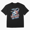 Sorry I Cant I Have FIFA World Cup 2026 USA Soccer Fan Funny Football Quote Oversized T-Shirt Celebrate Rivalries and Pride in Match Day Hype around FIFA World Cup 2026 USA Canada Mexico, Neymar, Spain, Goal Celebration Energy, Supporter Heritage,