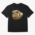 Soccer Addict Quote Design For Football Obsessed Fans Funny FIFA World Cup 2026 Oversized T-Shirt Experience Global Football Passion for FIFA World Cup 2026 USA Canada Mexico, Connected to CR7, Argentina, France and Brazil, Tournament Hype,