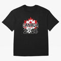Canada World Cup 2026 Soccer Fan Game Day T-Shirt_86605883 Oversized T-Shirt Show Your Stadium Side during FIFA World Cup 2026 for Fans of Haaland and Argentina and Brazil, Bringing Worldwide Fan Energy, Dramatic Goals, Stadium Lights and