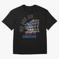 World cup 26 - Curacao Oversized T-Shirt Celebrate Global Passion for FIFA World Cup 2026 Spirit, Centered on England and Germany, Cristiano Ronaldo, Haaland and CR7, Game Day Rituals, Football Legends, Country Pride and the Road to the Final;