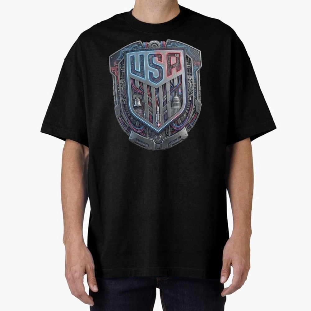 United States Great Seal - American Pride Oversized T-Shirt Celebrate FIFA World Cup 2026 Group Stage Celebrating Haaland, Spain and Netherlands Energy, Football Passion, Legendary Performances, Festival Vibes and Supporter Community; Made for Die
