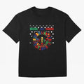 Multinational Nations Flags Badge Oversized T-Shirt Keep Football History Alive during the FIFA World Cup 2026 Journey through Cristiano Ronaldo, Haaland and CR7 Highlights, Argentina, France and Brazil Pride, Champion Mindset, Group Stage Buzz,