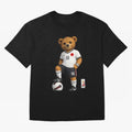 Japan Soccer Bear World Cup Teddy Bear Oversized T-Shirt Live the Energy of Match Day Hype around FIFA World Cup 2026, Haaland and Mbappe, Portugal, Tournament Hype, Historic Matchups, Family Viewing Parties and Global Sports Pride; Perfect for