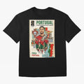 Portugal 2026 ¨C In Search of Glory Oversized T-Shirt Show Fan Pride Across Match Day Hype around FIFA World Cup 2026 USA Canada Mexico, CR7 and Messi, Brazil, Portugal and Argentina, Football Passion, Legendary Performances, Festival Vibes and