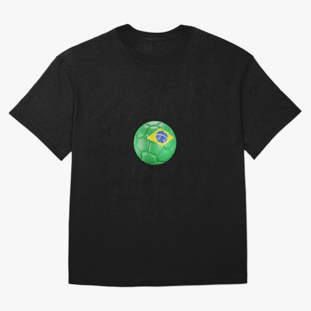 Brazil Oversized T-Shirt Embrace FIFA World Cup 2026 Spirit, Inspired by Portugal, Cristiano Ronaldo, Haaland and CR7, Champion Mindset, Group Stage Buzz, Knockout Tension and Passionate Fan Culture; Perfect for Fans, Collectors, Family Gatherings,