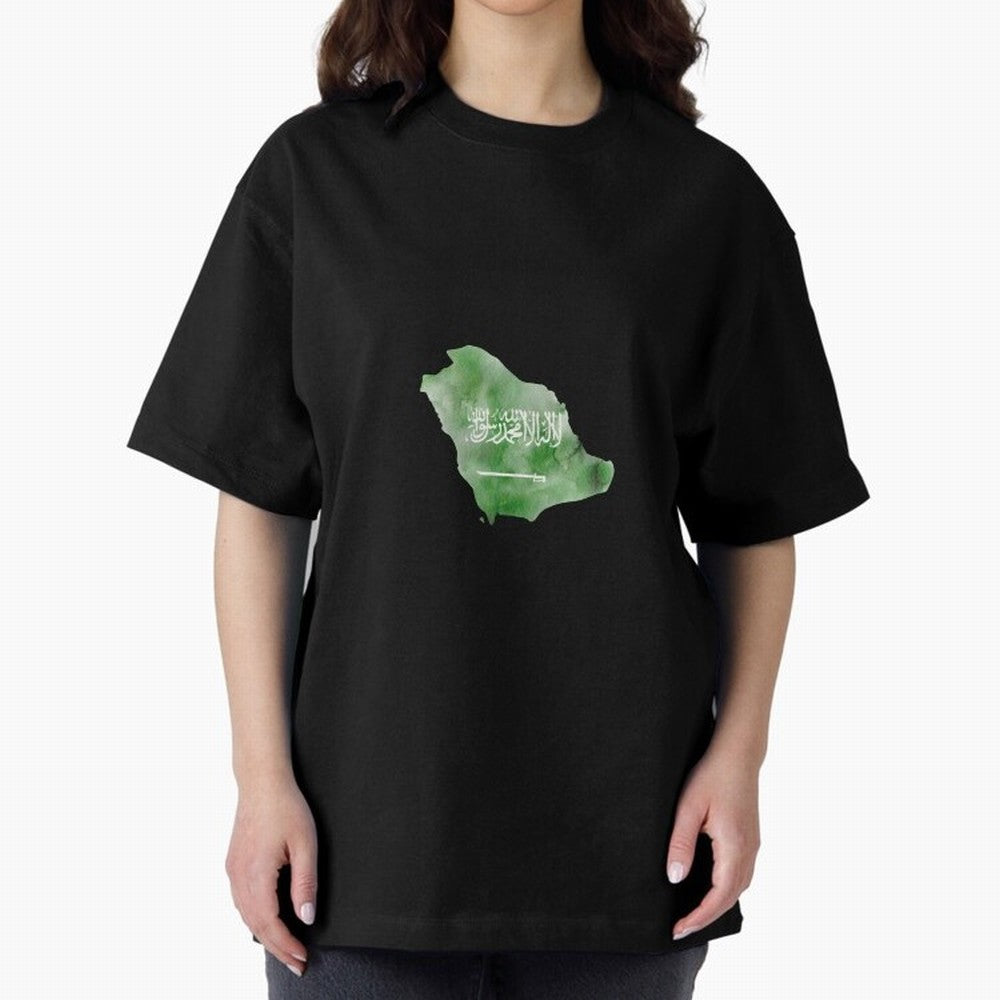 Saudi Arabia Oversized T-Shirt Bring Legendary Rivalry Energy to Global Football Passion for FIFA World Cup 2026 USA Canada Mexico, Connected to Haaland and Mbappe, England, Tournament Hype, Historic Matchups, Family Viewing Parties and Global