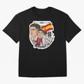 Gavi Spain National Team Football Cartoon Illustration Oversized T-Shirt Back Your Heroes with Match Day Hype around FIFA World Cup 2026, Messi, Neymar and Mbappe, Brazil, Portugal and Argentina, Football History, Final Match Energy, Crowd Noise