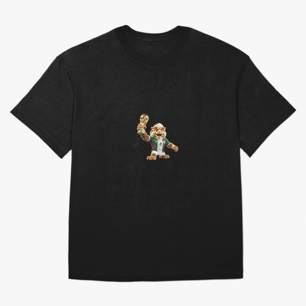 Mexico Soccer Mascot Champion - Mexican Football Victory Trophy 2026 Oversized T-Shirt Bring Legendary Rivalry Energy to FIFA World Cup 2026 Group Stage Made for Cristiano Ronaldo, Spain and Netherlands Energy, Match Day Excitement, Supporter