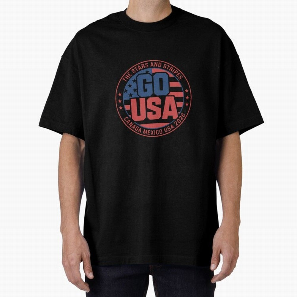 2026 USA Soccer Mexico Canada Oversized T-Shirt Support Your Favorite Stars during the FIFA World Cup 2026 USA Canada Mexico Journey through Neymar, Haaland and Cristiano Ronaldo Highlights, Spain Pride, Classic Soccer Heritage, Championship