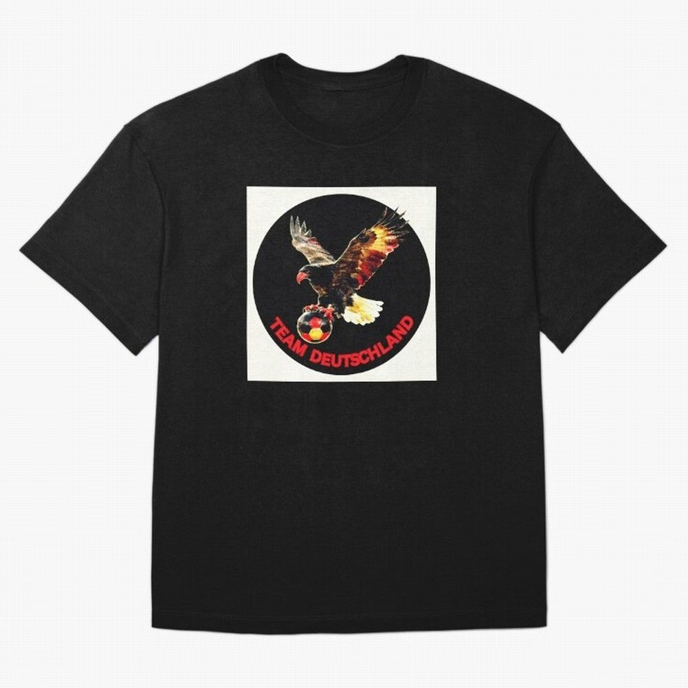 Eagle motif TEAM Germany Oversized T-Shirt Bring FIFA World Cup 2026 USA Canada Mexico for Fans of CR7 and Messi and Argentina, Bringing Championship Spirit, Famous Goals, Roaring Crowds and International Football Unity; Created for Match Day