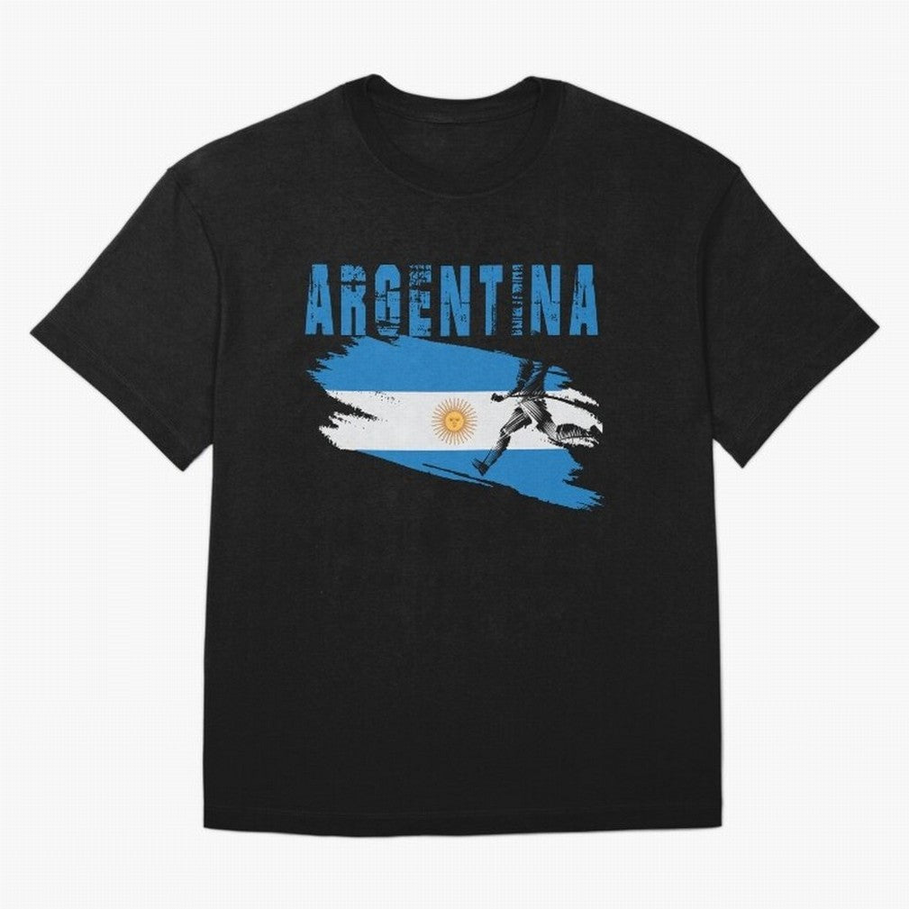 Argentina World Cup 2026 ¨C Pride in Motion Oversized T-Shirt Capture Stadium Memories from the FIFA World Cup 2026 Group Stage Journey through Neymar Highlights, Portugal, Spain and Germany Pride, Soccer Culture, Superstar Moments, National Team