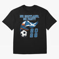 No Scotland No Party Scottish Tartan Army - World Cup 2026 Oversized T-Shirt Represent FIFA World Cup 2026 Group Stage Spirit, Centered on France and Portugal, Haaland, Football History, Final Match Energy, Crowd Noise and Once in a Lifetime